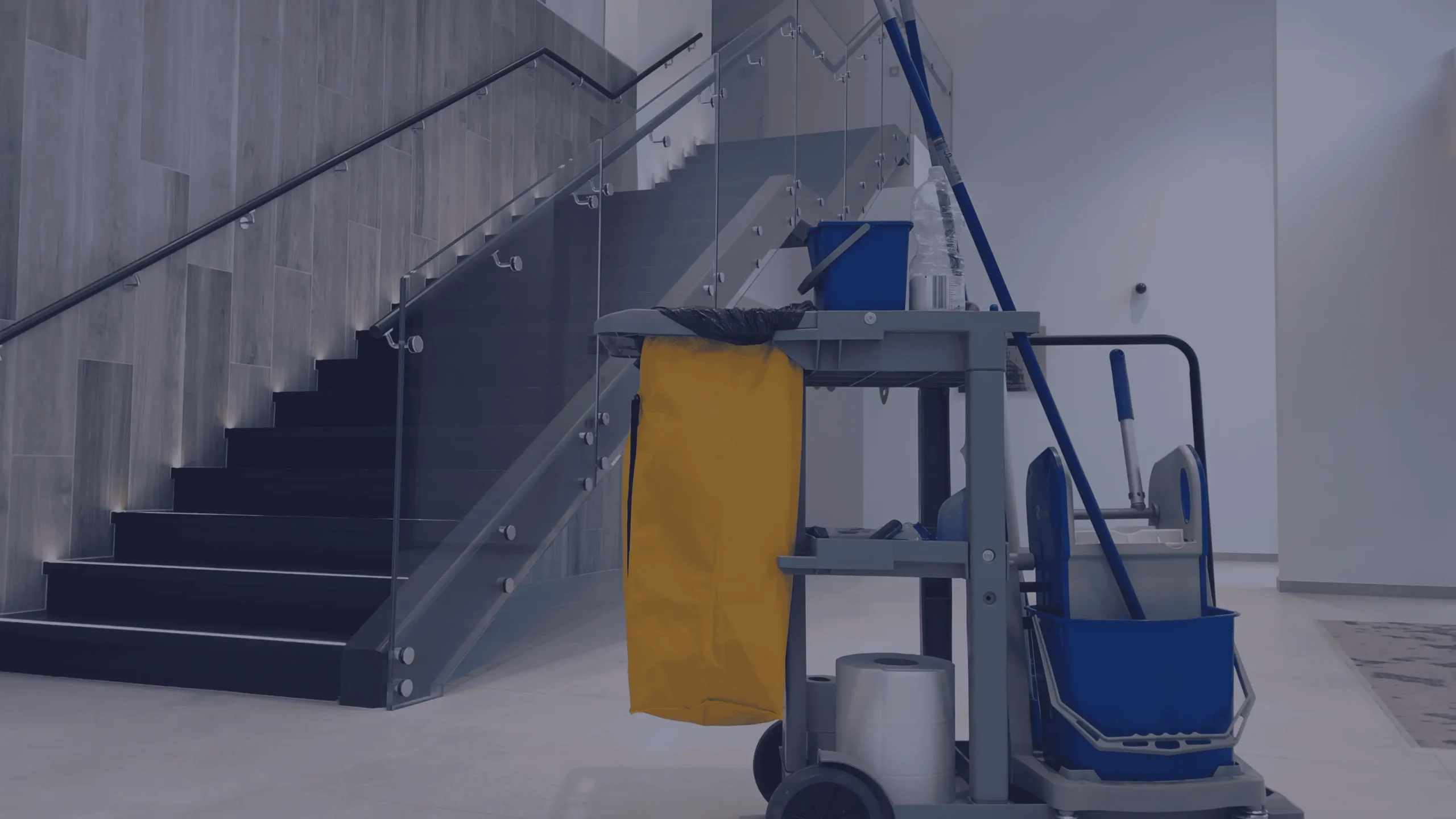 Spring cleaning an apartment